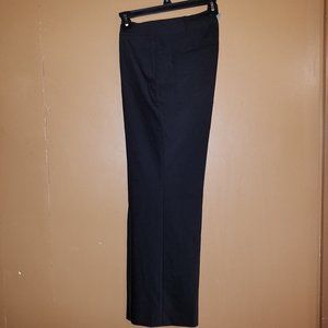 $129 ANN TAYLOR KATE 4-PETITE BLACK TROUSER LEG